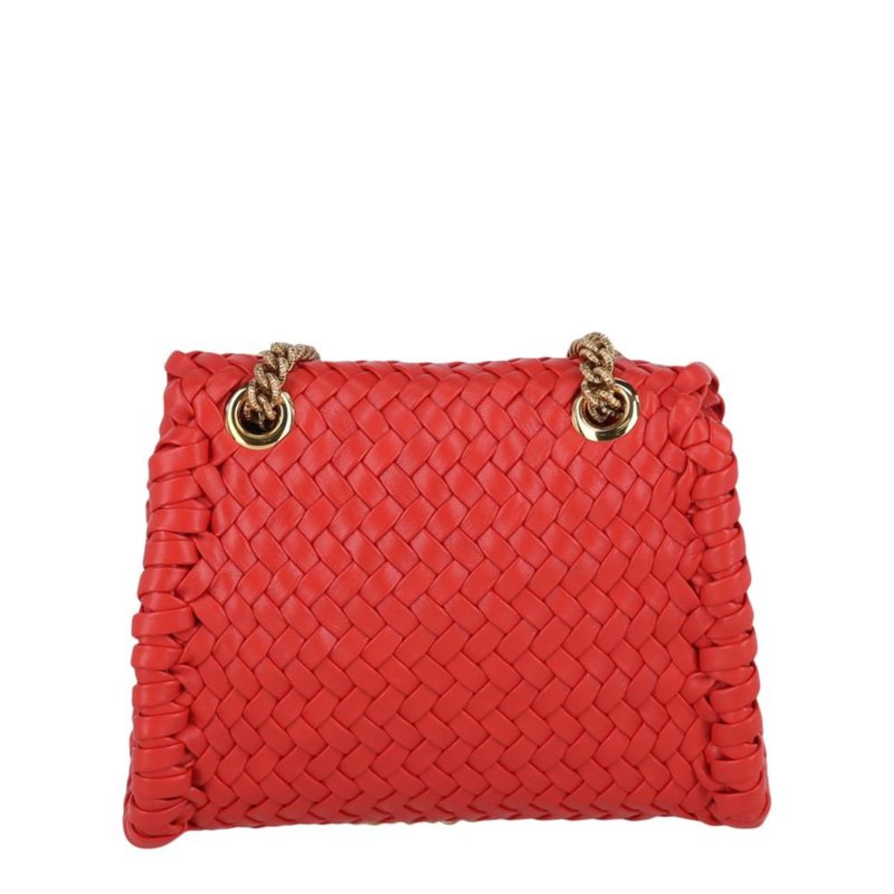 Dolce & Gabbana Devotion Woven Leather Shoulder Bag Womens - Picture 5 of 5